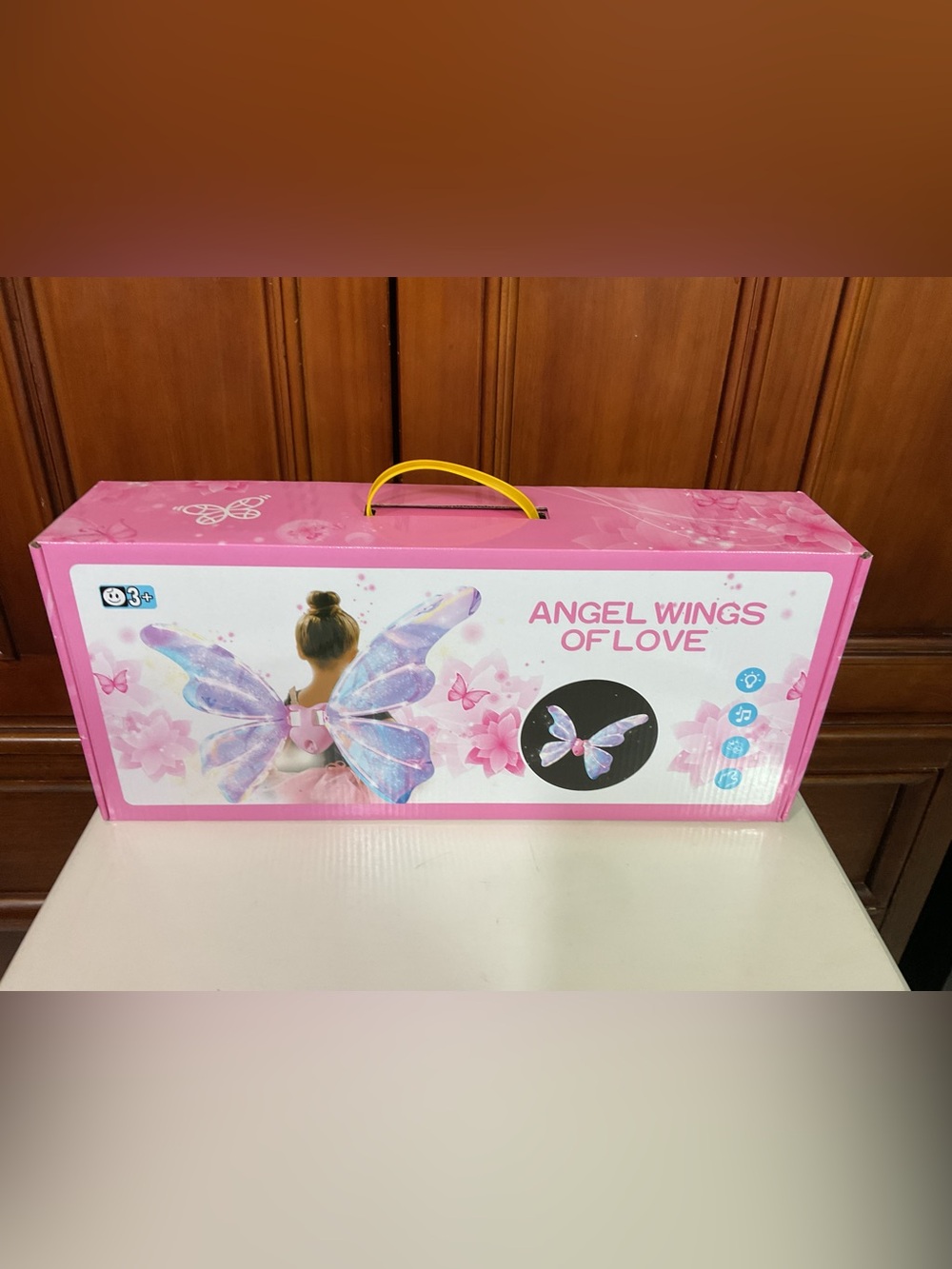 Angel Wings of Love Pink Fairy Wings for Kids